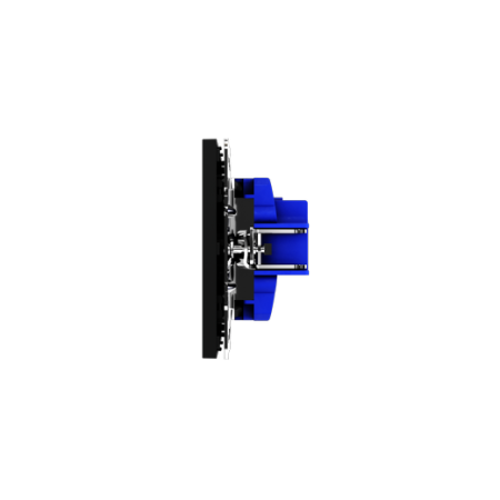 Подсветка светодиодная встраиваемая Voltum S70 с датчиком, (черный матовый)