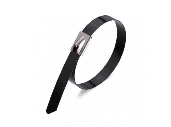 Хомут армированный GNC-79-400-R, 7,9х400мм, 50 шт, с напылением, 1/80 General