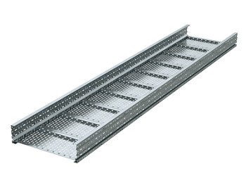 Лоток листовой 150х400, лонжерон 2 мм, L DKC