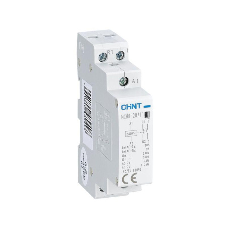 Контактор модульный NCH8-20/11 20A 1НЗ+1НО AC220/230В, 50Гц (R) CHINT