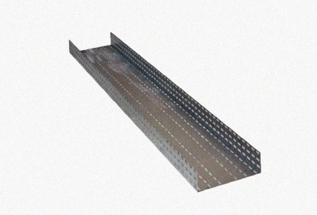 Лоток перфорированный ЛМ 500х50х2000 УХЛ1, горячее цинкование, S1,5