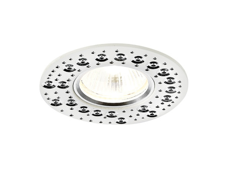 Встраиваемый потолочный точечный светильник A801 W белый MR16 Ambrella Light