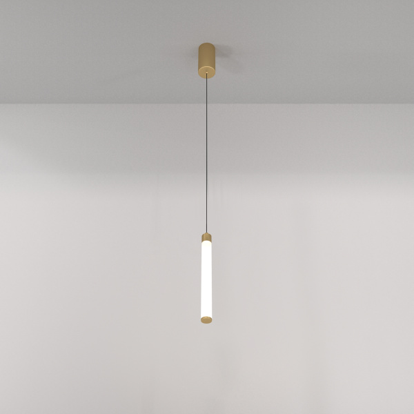 Подвесной светильник LED 10Вт Золото IP20 Pendant P022PL-L10MG3K Technical Maytoni
