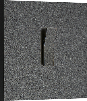 Donel N96 Переключатель перекрестный (с 3-х мест) на 1 тумблер, клавиша Angle, 10AX 250V, Черный, серия DT