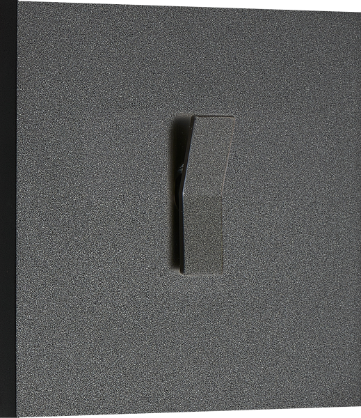 Donel N96 Переключатель перекрестный (с 3-х мест) на 1 тумблер, клавиша Angle, 10AX 250V, Черный, серия DT