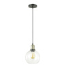 Подвес E27 60W 220V KIT античная бронза/стекло C LUMION