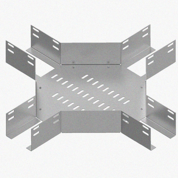 Лоток крестообразный глухой КМГ 200х65 УХЛ1, горячее цинкование S1,5