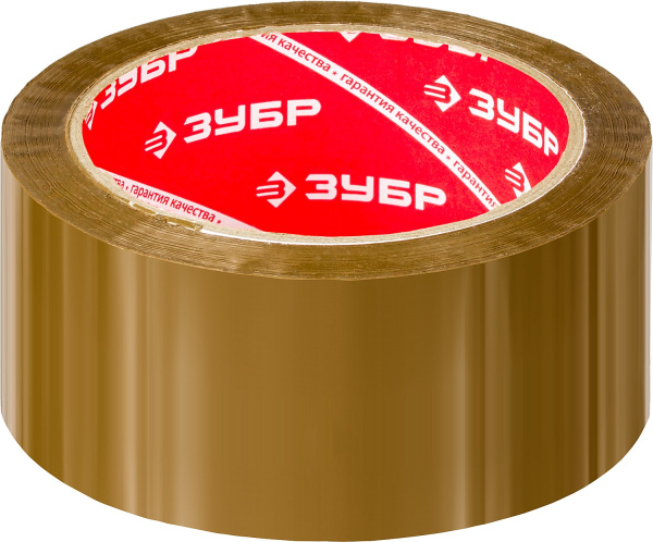 Клейкая лента, Мастер 12033-50, коричневая, 48мм х 60м ЗУБР