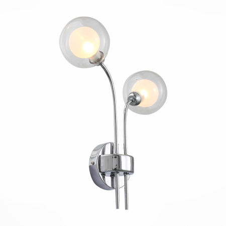 Бра Хром/Прозрачный, Белый G9 2*5Вт SL431.101.02 ST LUCE