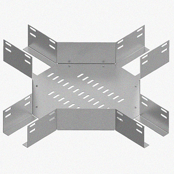 Лоток крестообразный перфорированный КМ 500х50 У3, окрашенный, S1,5