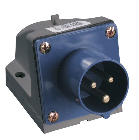 Вилка стационарная ССИ-513 2P+PE 16А 200-250В IP44 IEK