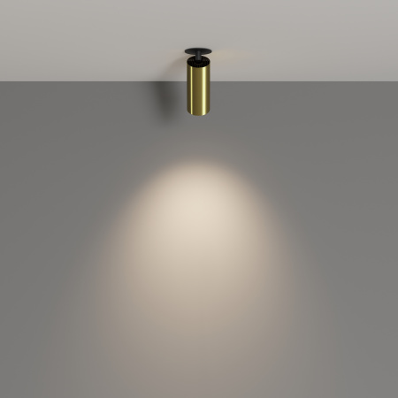 Потолочный светильник LED 12Вт Латунь IP20 Ceiling & Wall C053CL-L12W4K-W-BS Technical Maytoni