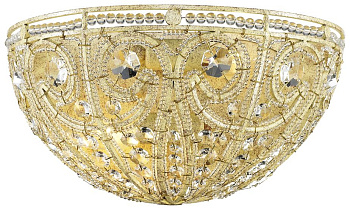 Бра Хром/Прозрачный E14 2*40Вт WE313.02.101 WERTMARK