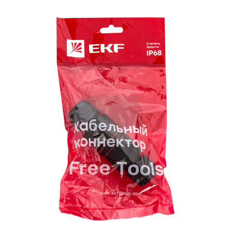 Кабельный коннектор I-образный (СМК 5PIN) IP68 FreeTools PROxima EKF