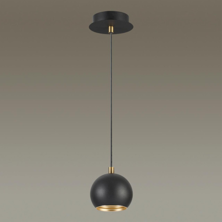 Подвес G9 40W 220V NERUNI черный с бронзой LUMION