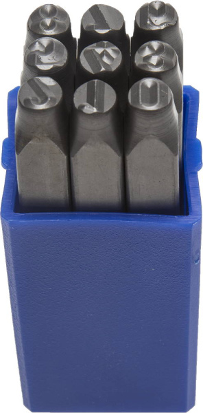 Клейма цифровые арабские, шрифт 6мм ЗУБР