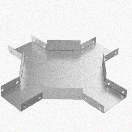 Лоток крестообразный замковый перфорированный КМЗ 400х80 УХЛ1, горячее цинкование S1,5