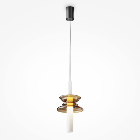 Подвесной светильник 1*G9 28Вт Черный IP20 Sound Wave MOD255PL-01B3 Maytoni