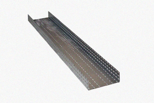 Лоток перфорированный ЛМ 100х25х2000 УХЛ1, горячее цинкование, S1,5