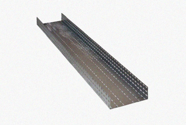 Лоток перфорированный ЛМ 200х200х2000 У3, окрашенный, S1,5