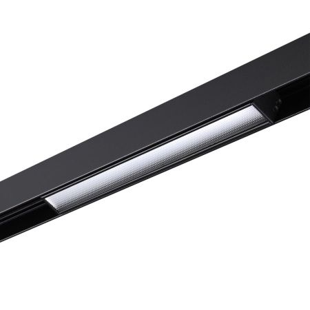 Трековый св-к для низков.шинопровода IP20 LED 4000K 12W 48V FLUM черн B NOVOTECH