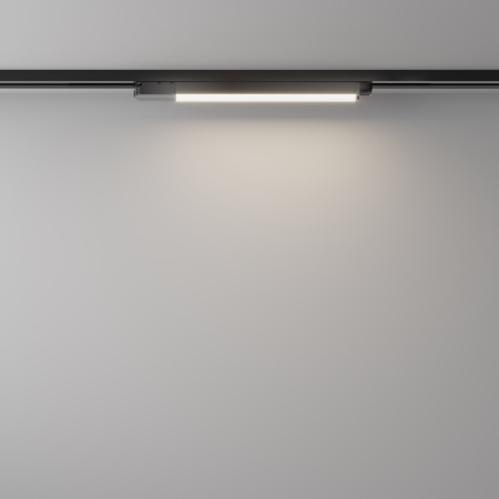 Трековый светильник LED 12Вт Черный IP20 Single phase track system Unity TR000-1-12W4K-B Technical Maytoni