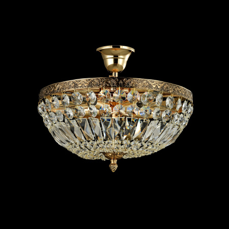 Люстра 5*E14 60Вт Золото Антик IP22 Tiara DIA500-CL-30-05-G Maytoni