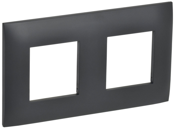 SKANDY Рамка 2-местная SK-F02T титан IEK