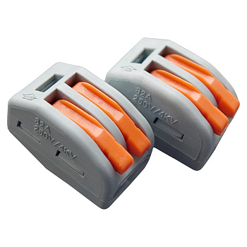 Коннектор GTER1-02 клемма универсальная монтажная 2-проводная (50/2500) General