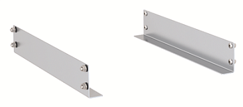 Уголок для тяжелого оборудования, глубина 253 мм "C" профиль для напольных 19" IT-корпусов ДКС серии CQE глубиной 600 мм, 2 шт. DKC