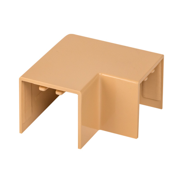 Поворот 90 гр, (25х25) (4 шт) светлое дерево EKF-Plast