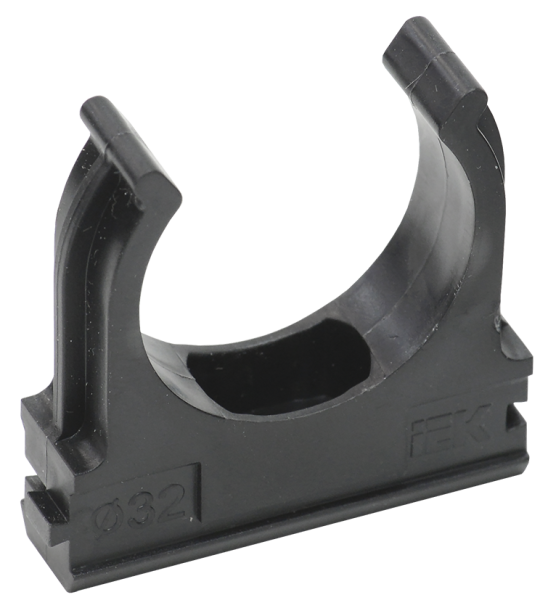 Держатель с защёлкой CF32 черный (5шт/компл) IEK Держатель с защёлкой CF32 черный (5шт/компл) IEK