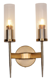 Светильник настенный CANDLE ZRS.16204.2 20Вт E14 IP20 Латунь Zortes