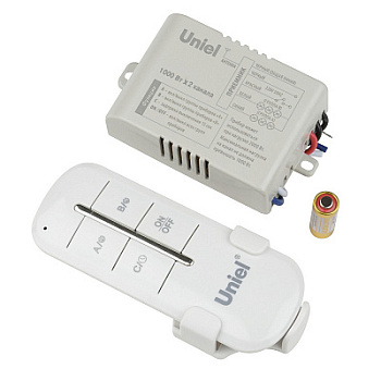 Пульт управления светом 2 канала х 1000Вт Uniel