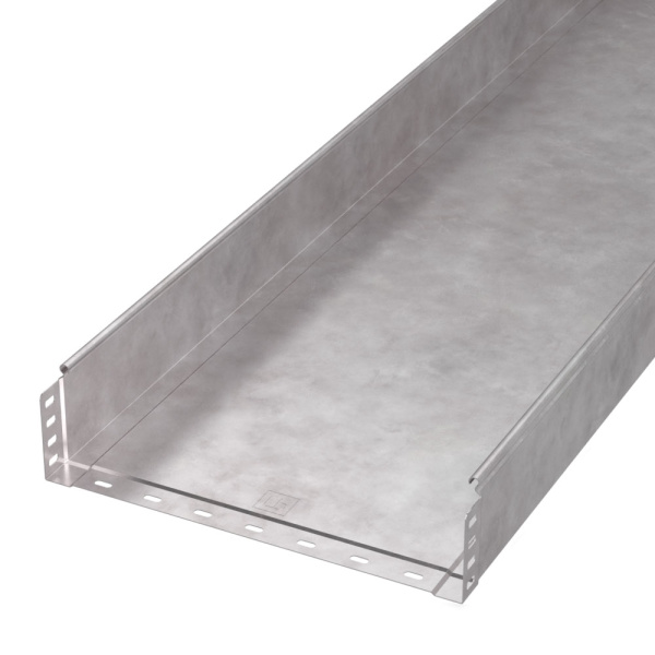 Лоток неперфорированный Стандарт HDZ 400х100х3000 (1,0 мм) (6 м/уп) Промрукав