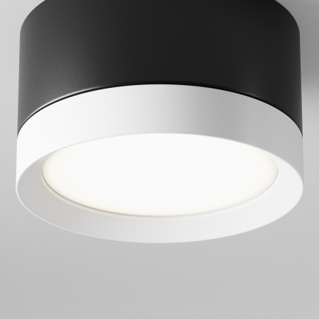 Потолочный светильник 1*GX53 15Вт Черно-белый IP20 Ceiling & Wall C086CL-GX53-SRD-BW Technical Maytoni
