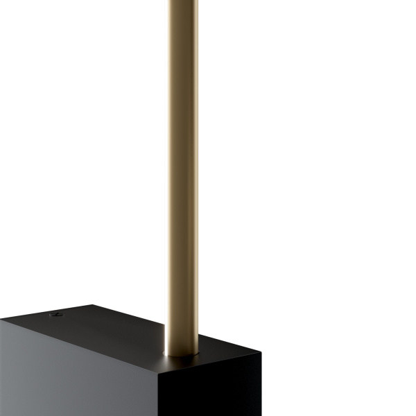 Бра 6Вт 3000K Черный с Золотом IP20 Pars C070WL-L6GB3K Technical