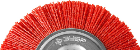 Профессионал. Щетка дисковая для дрели, нейлоновая проволока с абразивным покрытием, 50мм ЗУБР