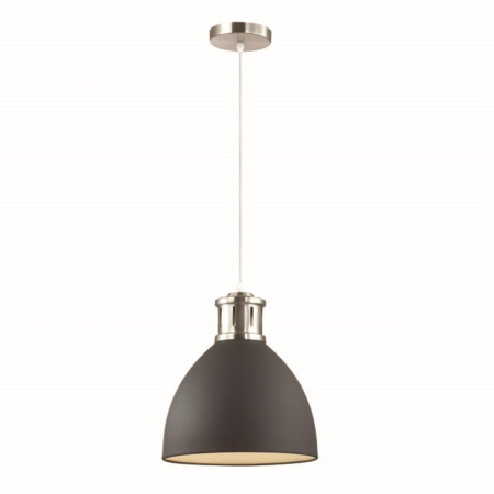 Подвес E27 60W 220V VIOLA темн.серый/никель ODEON LIGHT