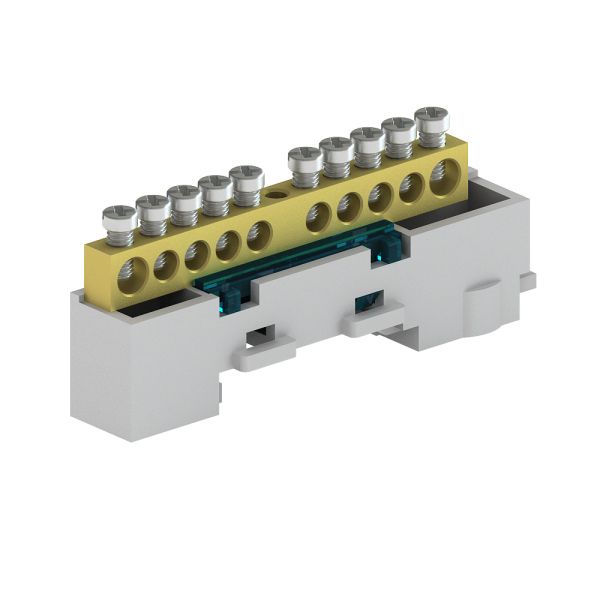 Шина нулевая неизолированная KSN-7-6x9-12 BLUE Tekfor