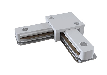 Коннектор L-образный Пластик Белый TRA001CL-11W Technical