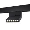 Трековый св-к димм.с ДУ,со сменой цв.темп.IP20 LED 3000~6500К 12W 48V черный FLUM D NOVOTECH