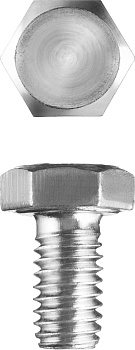 Болт ГОСТ 7798-70, M20 x 40 мм, 5 кг, кл. пр. 5.8, оцинкованный, ЗУБР