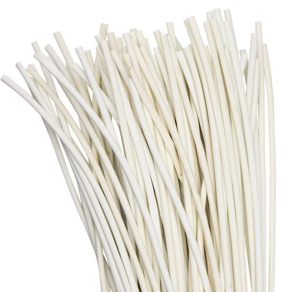 Термоусаживаемая трубка ТУТ нг 4/2 белая в отрезках по 1м PROxima EKF