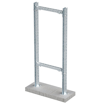 Рама монтажная, горячеоцинкованная , высота 1200 мм, ширина 600мм DKC