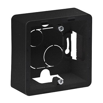 INSPIRIA Коробка на 1 пост для накладного монтажа антрацит Legrand