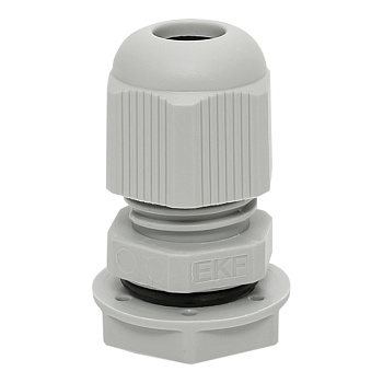 Сальник PG9 IP54 (20 шт) d отв, 16 мм / d провод, 4-8 мм PROxima EKF