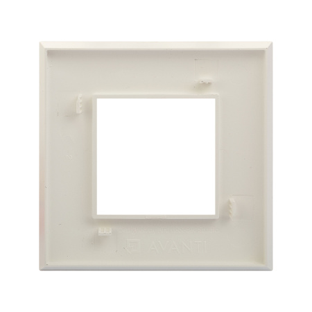 Рамка "Avanti", "Белый жемчуг", 1 пост (2 мод.) DKC