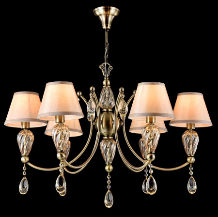 Люстра 6*E14 40Вт Бронза IP20 Murano RC855-PL-06-R Maytoni