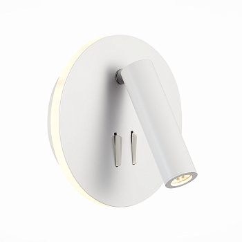 Светильник настенный Белый LED 1*8Вт 3000К 624Lm Ra>80 24° IP20 L-xW155xH155 170-240В SL1586.513.01 ST LUCE